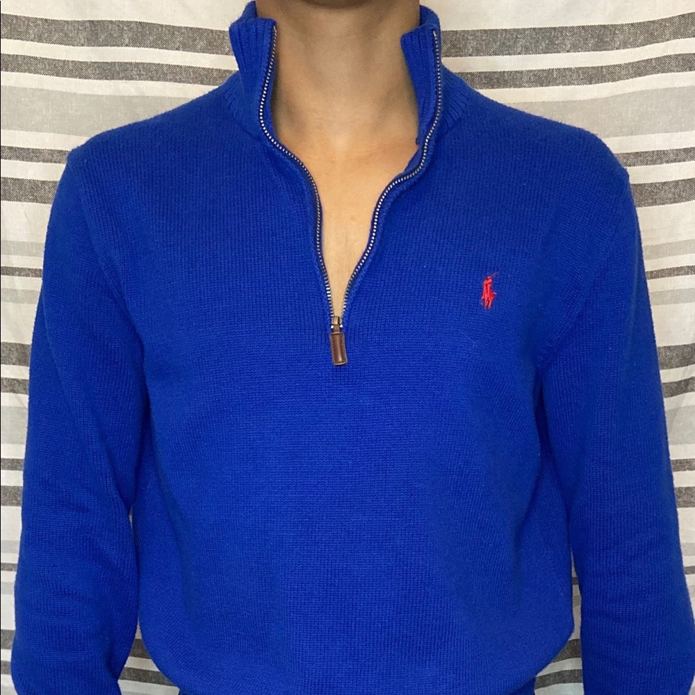 Polo quarter zip-up